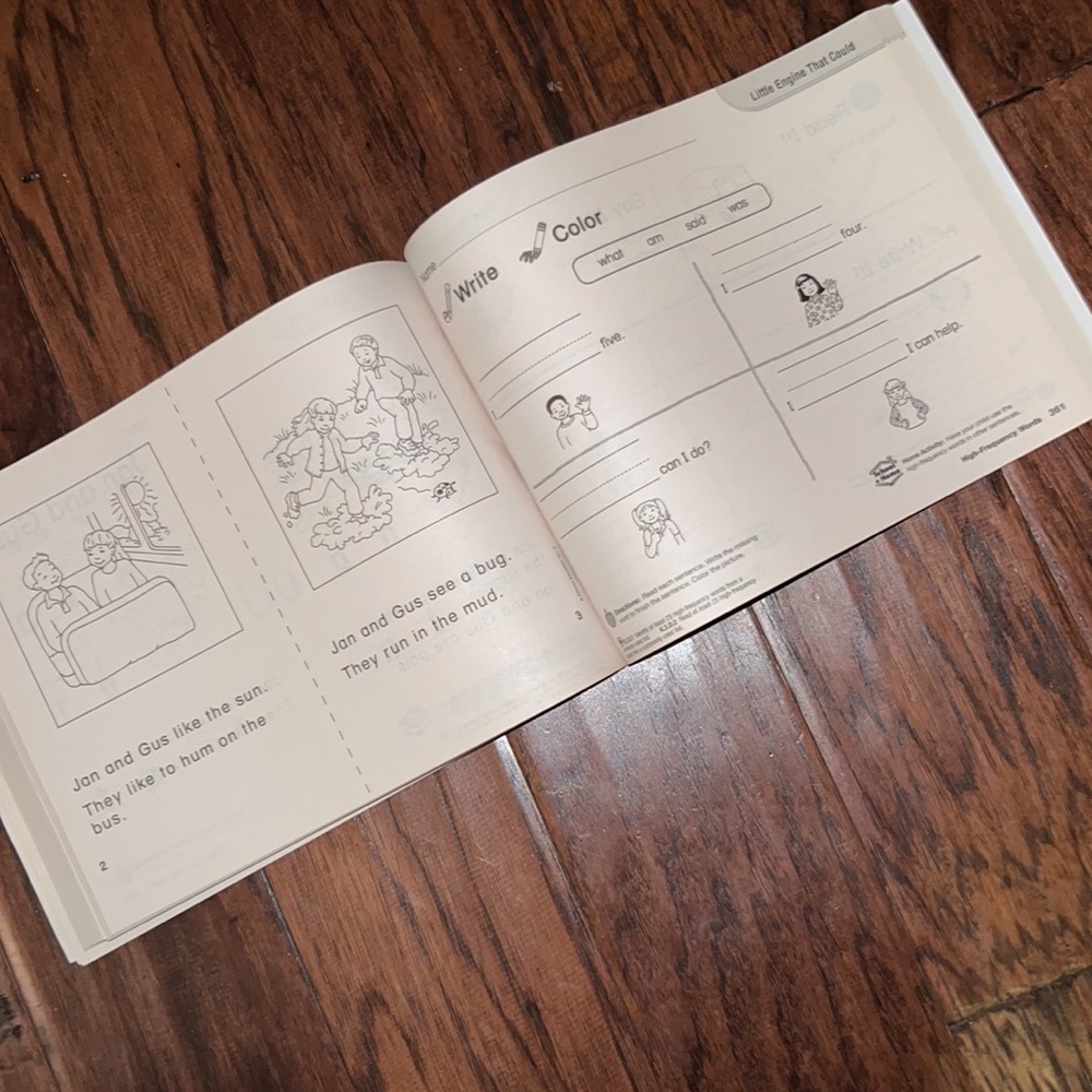 Kindergarten grade K reader’s & writer’s notebook school practice workbook - Picture 12 of 13